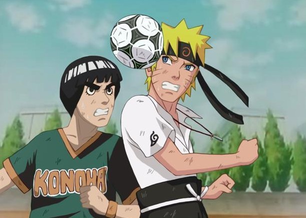 naruto si rock lee