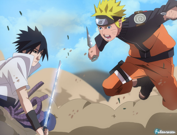 The_Destiny___Naruto_vs_Sasuke_by_futonrasen