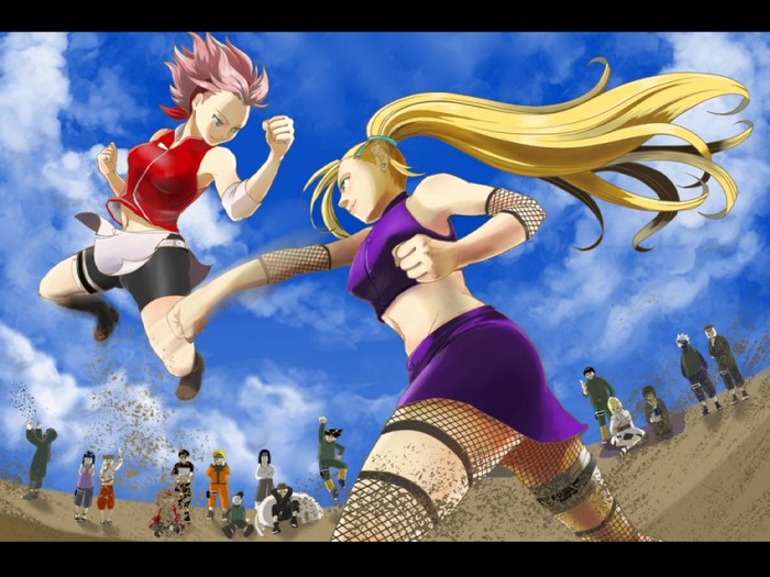 sakura vs ino