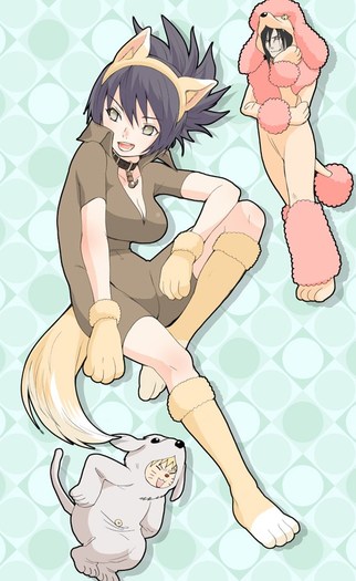 animal_ears mitarashi_anko naruto orochimaru uzumaki_naruto - NaRuTo all