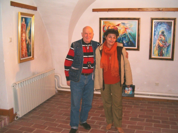 Criticii de arta, Dr.Olimpia Tudoran-Ciungan si Petre Dumbravean - 3_Expozitie 9 nov 2007 poze eveniment