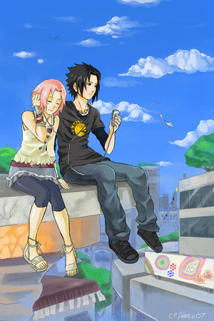 Sasusaku___sharing_a_song_by_arriku - Alboom pt sasukelover