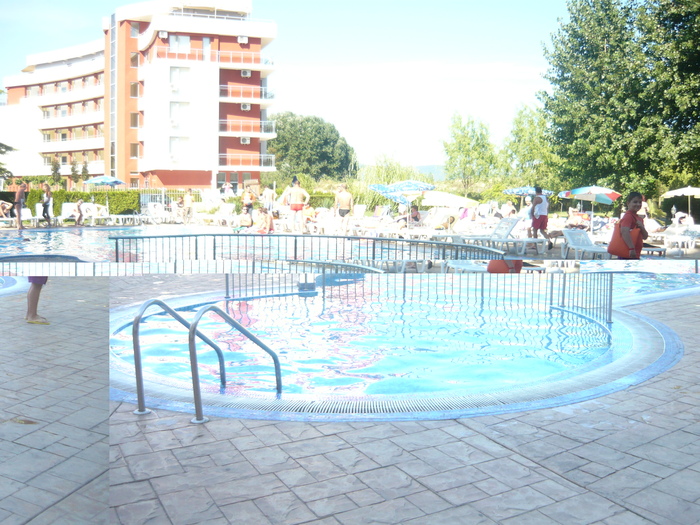 la piscina