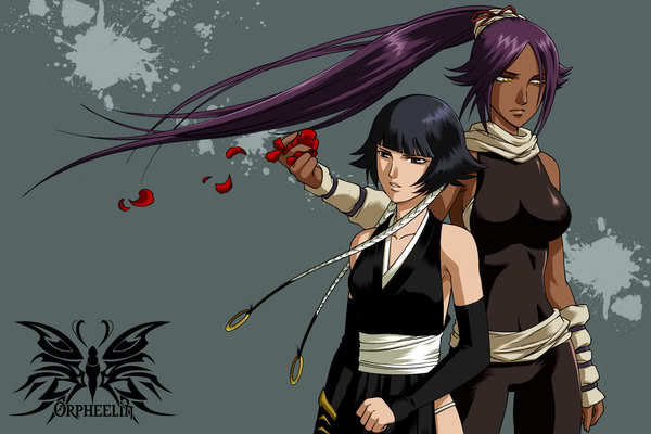 __Soi_Fon_Yoruichi_color_Ver___by_o