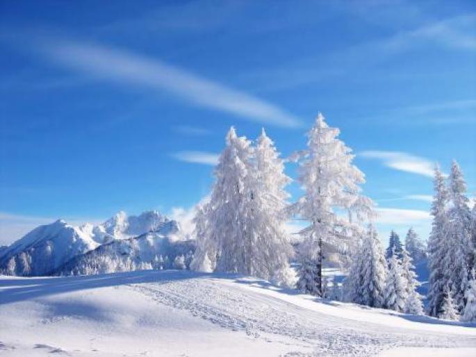 Un peisaj de iarna - Poze fermecatoare din natura
