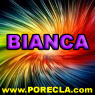 Bianca - Poze cu nume fete