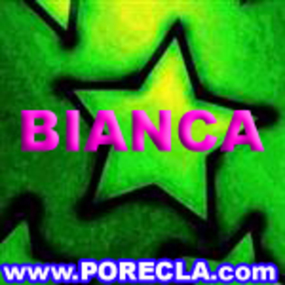 Bianca - Poze cu nume fete
