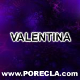 Valentina - Poze cu nume fete
