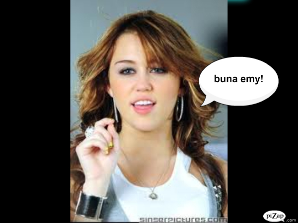  - banda desenata miley si emily sedinta foto