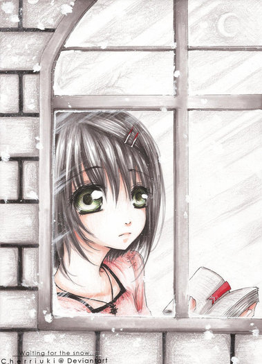 W_a_i_t_i_n_g_for_the_snow____by_cherriuki