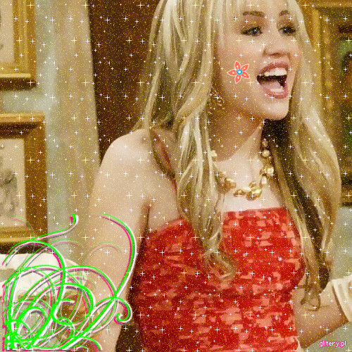 0071744801 - Hannah Montana Glittery Pictures-00