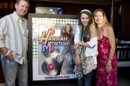 36 - Celebrating Hannah Montana CD Going Platinum September 9 2007-00