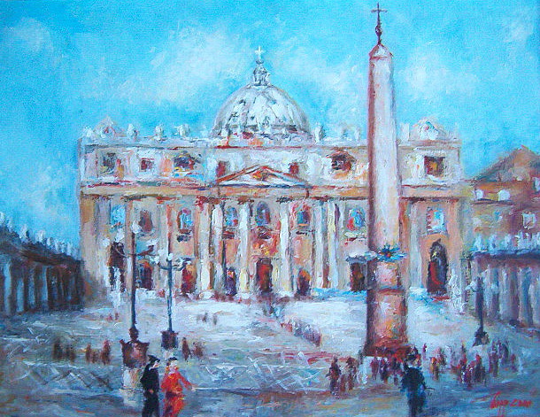 Piata San Pietro-Vatican - 1_Tablouri_1998_2007