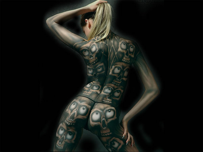 2_800 - Body painting-tatuaje