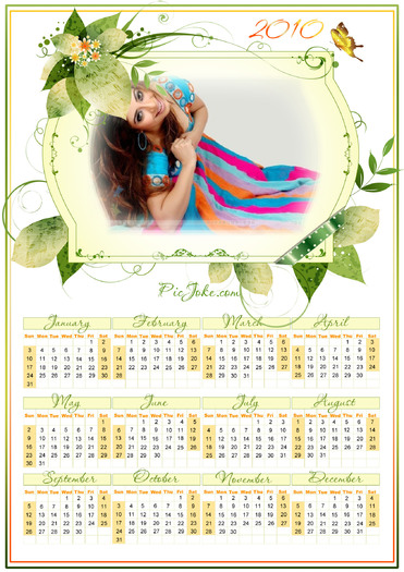 calendar11 - Calendare cu actori indieni