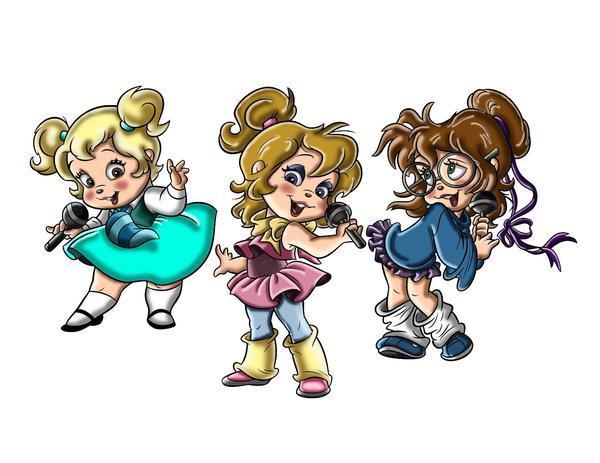 chipettes girls - album pentru brittany