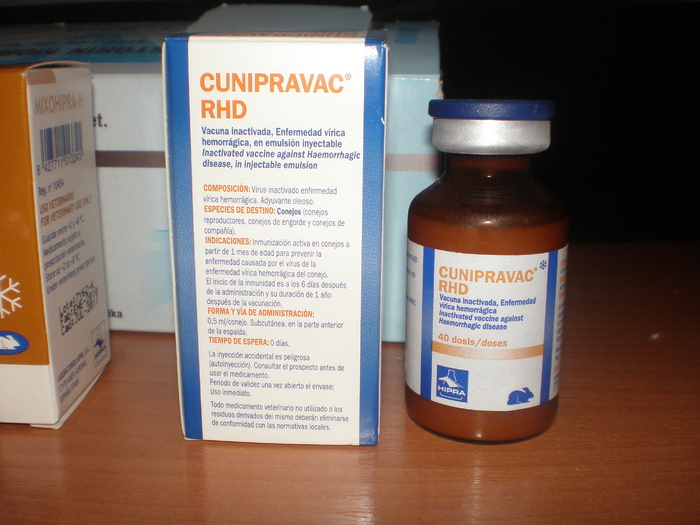 CUNIPRAVAC-RHD - VACCIN IEPURI