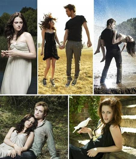 kristen and rob - poze twilight new moon eclipse si breaking dawn