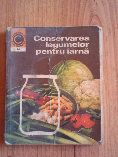 Conservarea legumelor - Biblioteca culinara