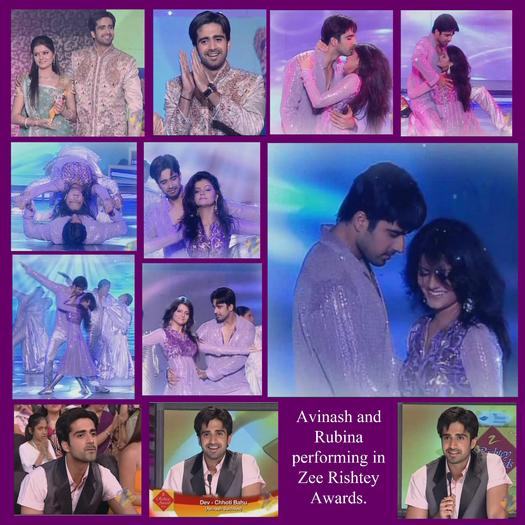 zeetv - Rubina and Avinash dance 1