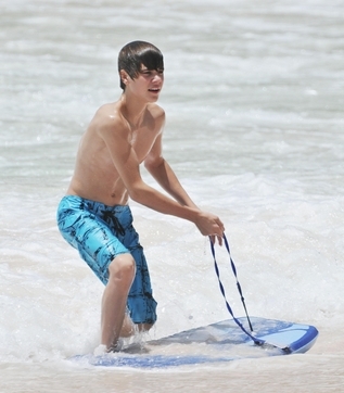  - At The Beach in Barbados 19th August 2010