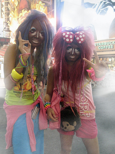 ganguro-kogal-kogyaru-photo-tokyo - ganguro