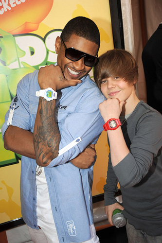 justin-bieber-and-usher - justin biber