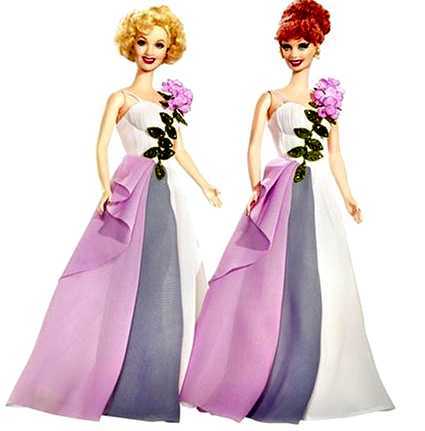 barbie-lucy-and-ethel-buy-the-same-dress-giftset - BARBIE