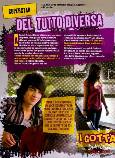 009 - DECEMBER 2008 - Camp Rock Magazine Italy 2