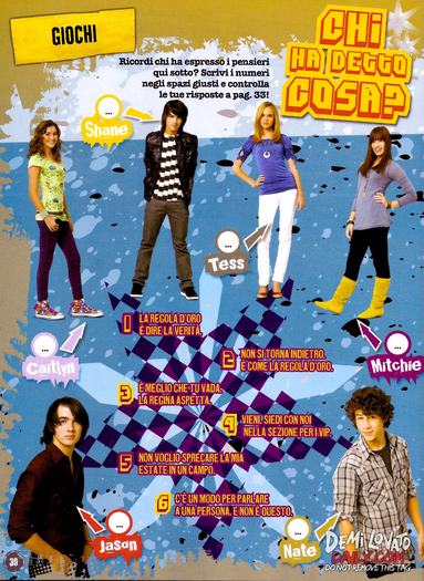 013 - DECEMBER 2008 - Camp Rock Magazine Italy 2