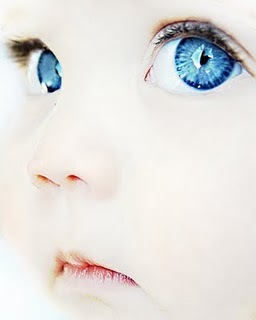 blue eyes - lips and eyes