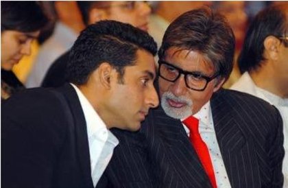 abhishek-bachchan-amitabh-bachchan - Abhishek