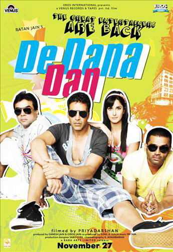 de-dana-dan-movie-poster - Akshay KUMAR