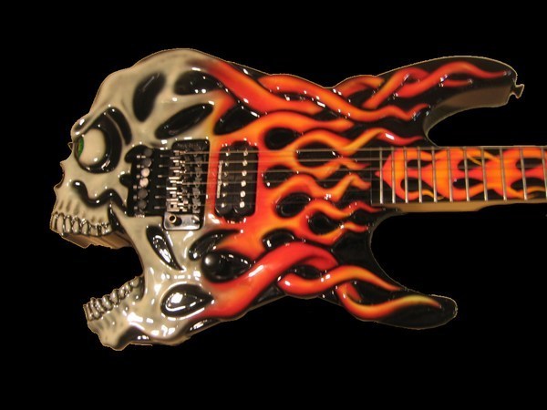 ESP-Screaming-Skull-Guitar-Jimmy-Diresta-1-Black - guitars