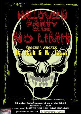 Halloween Party @ Club No Limit Dj Nick si MC Giany