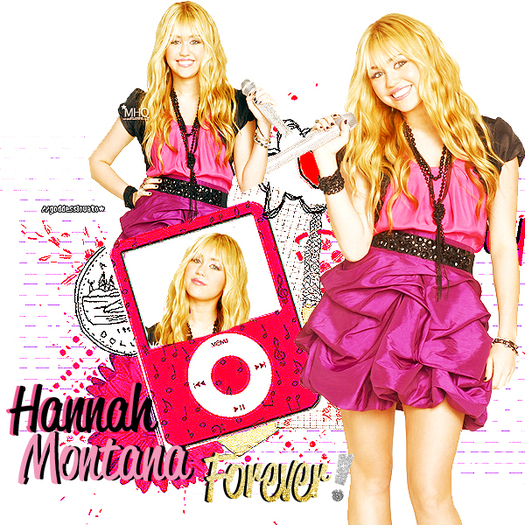 hannah_montana_forever___by_GoddessLovato