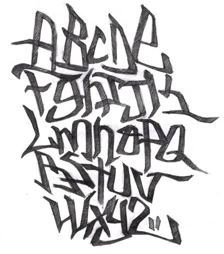 alphabet-graffiti - graffiti