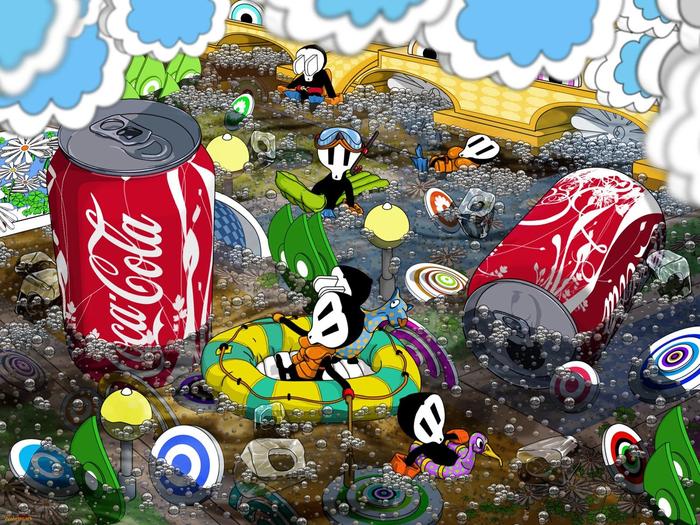 Imagini-Artistice-Coca-Cola-1 - dulciuri