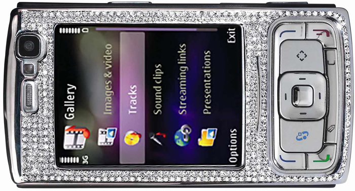 nokia-n95-diamond - telefoane cu diamante