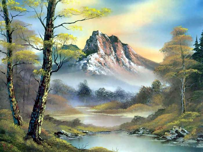 bob-ross-landscape-oil-painting-27-14 - Bob Ross-picturi