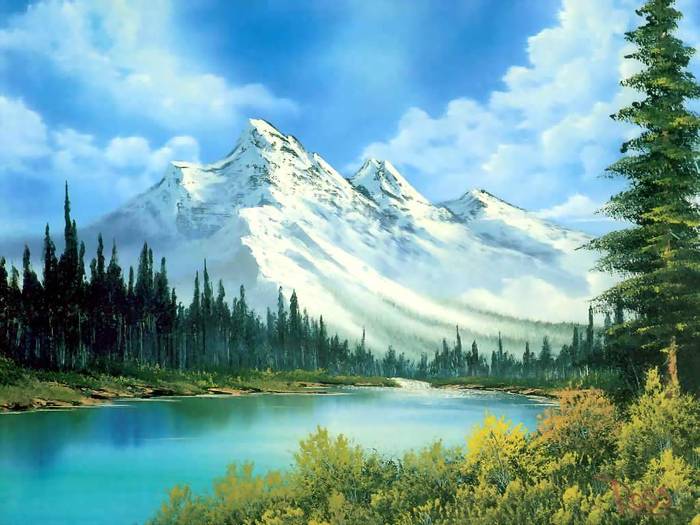bob-ross-landscape-oil-painting-27-20 - Bob Ross-picturi