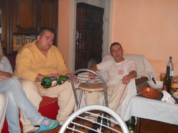 bag si eu o bere dupa papa - cu gasca la meci