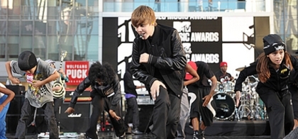  - VMA Rehearsals Outside The Nokia Theater- Los Angeles CA September 10th