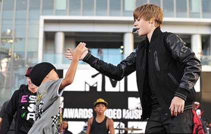  - VMA Rehearsals Outside The Nokia Theater- Los Angeles CA September 10th