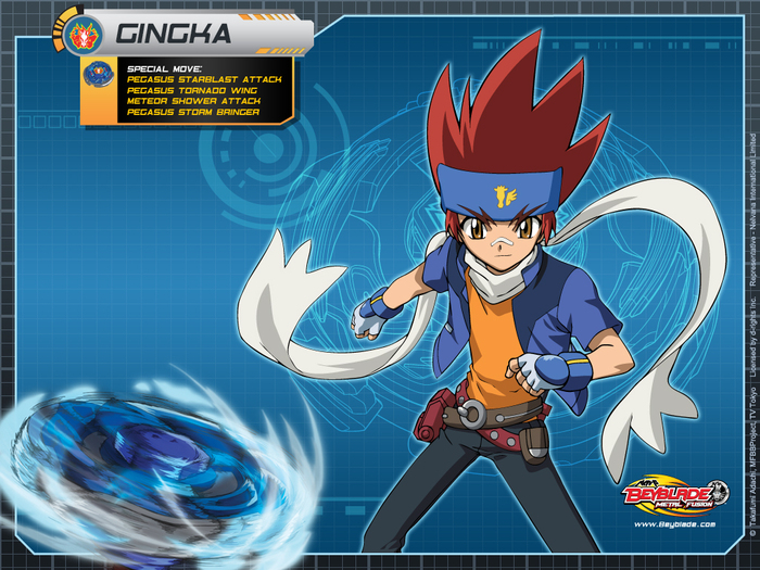 Wallpaper Gingka - Beyblade