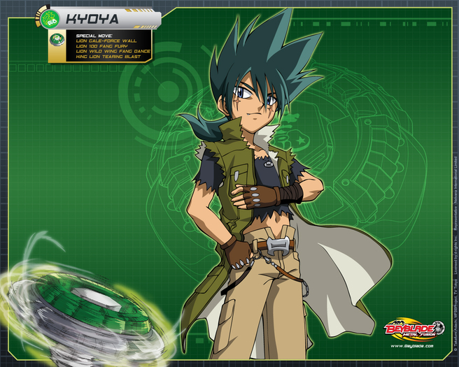 Wallpaper Kyoya - Beyblade