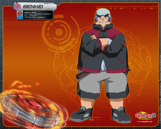 Wallpaper Benkei - Beyblade