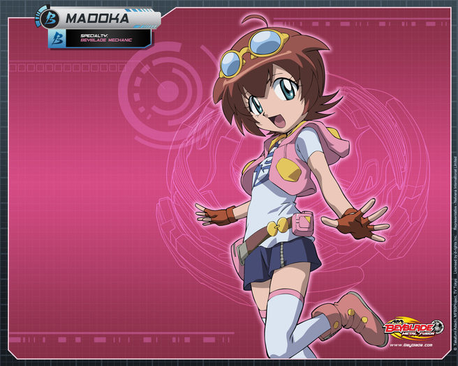 Wallpaper Madoka - Beyblade
