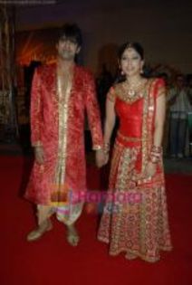 thumb_Mohit Malik and Addite Shirwaikar at Nach Baliye 4 red carpet in Malad on 13th October 2008 (2