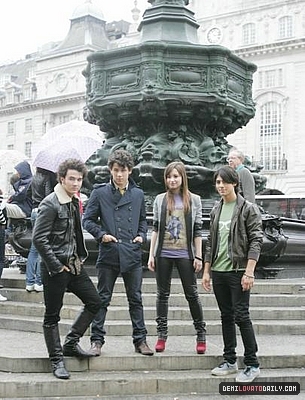 normal_018 - SEPTEMBER 9TH - With the Jonas Brothers Filming a Photoshoot in UK